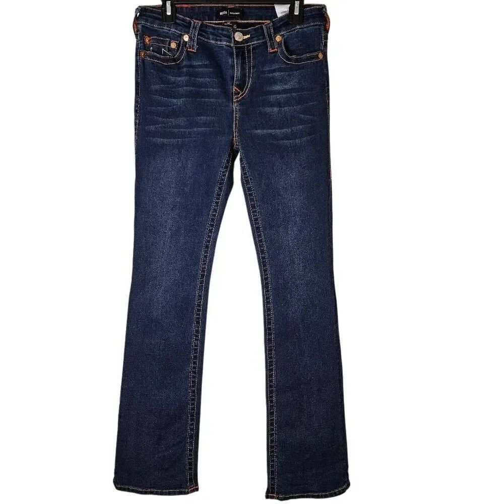 True Religion Becca mid rise boot cut jeans. 30. #951